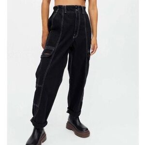 Urban Outfitters BDG Blaine High-waisted Black Skate Jeans